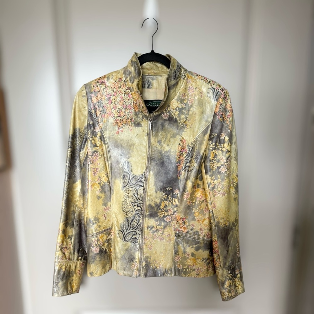 Overland Katie Cosmopolitan Lambskin Leather Jacket